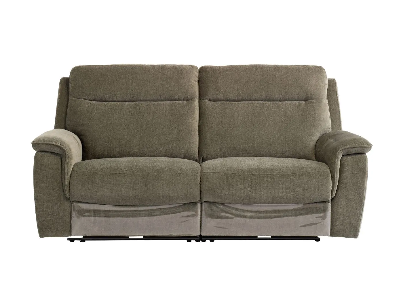 Havarti Fabric Electric Reclining Sofa Range in Green