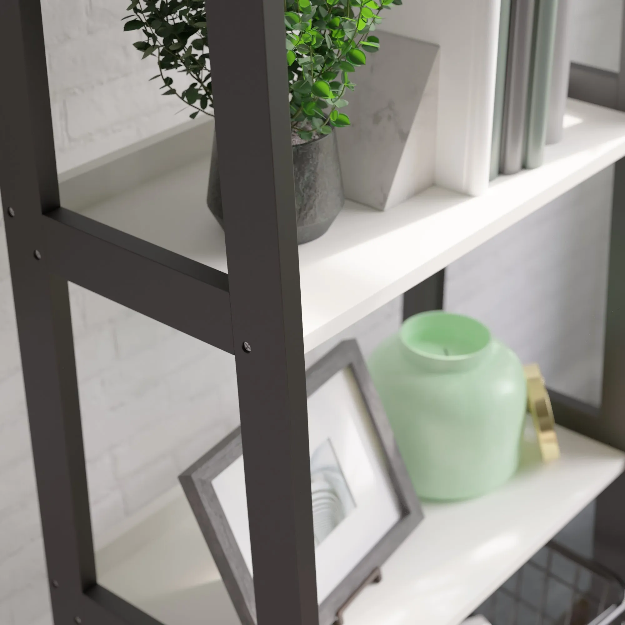 Hillcrest 4 Shelf Ladder Bookcase