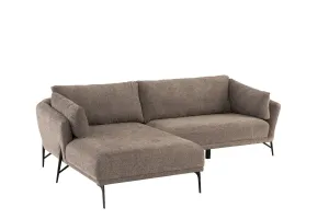 Hilton Corner Sofa Left - Dark Grey