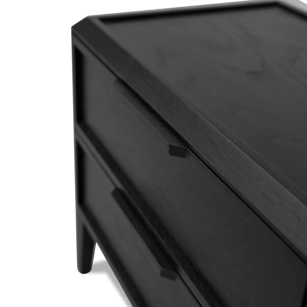 Imrich Bedside Table - Full Black