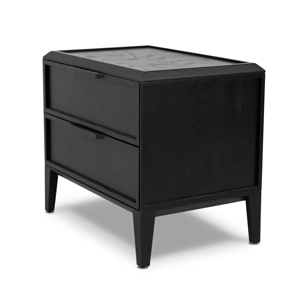 Imrich Bedside Table - Full Black