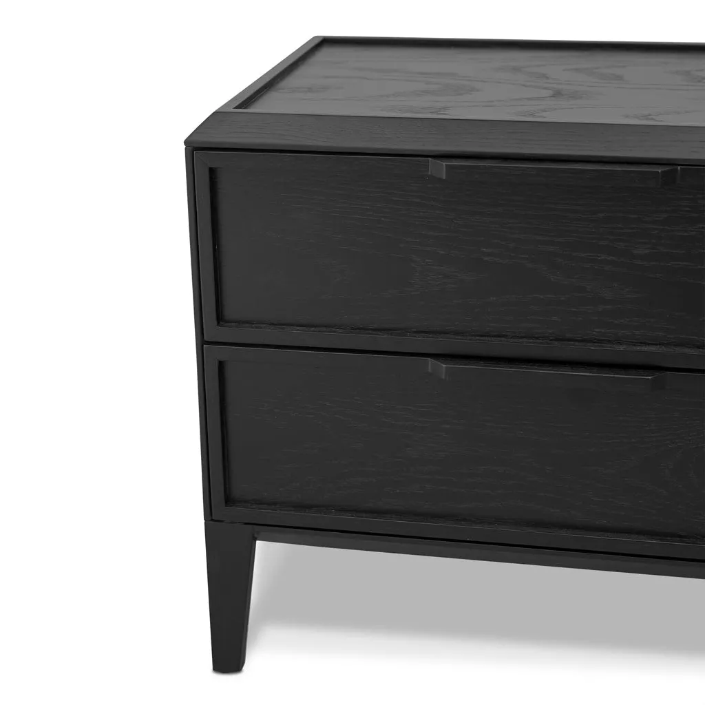 Imrich Bedside Table - Full Black