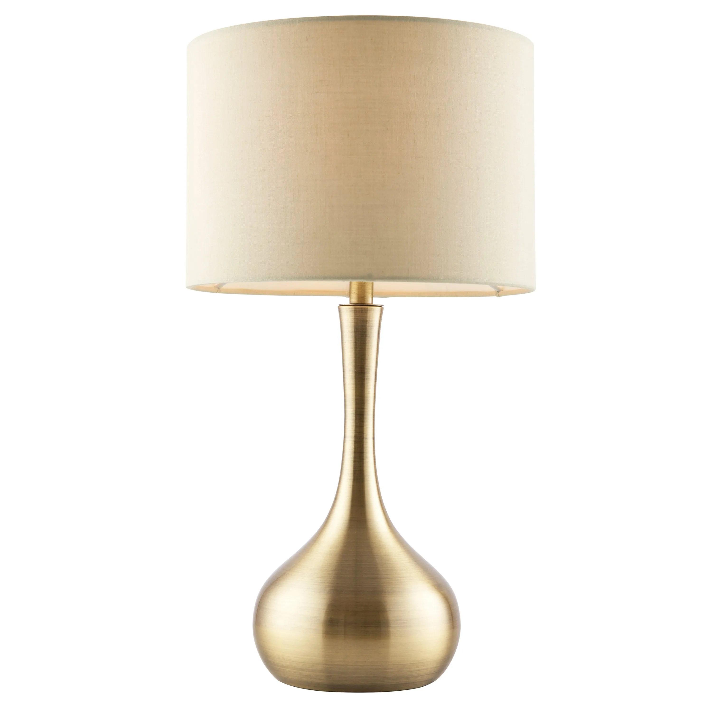 Isabella Brass Touch Table Lamp