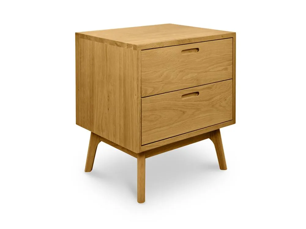 Johan Bedside Table - Natural Oak