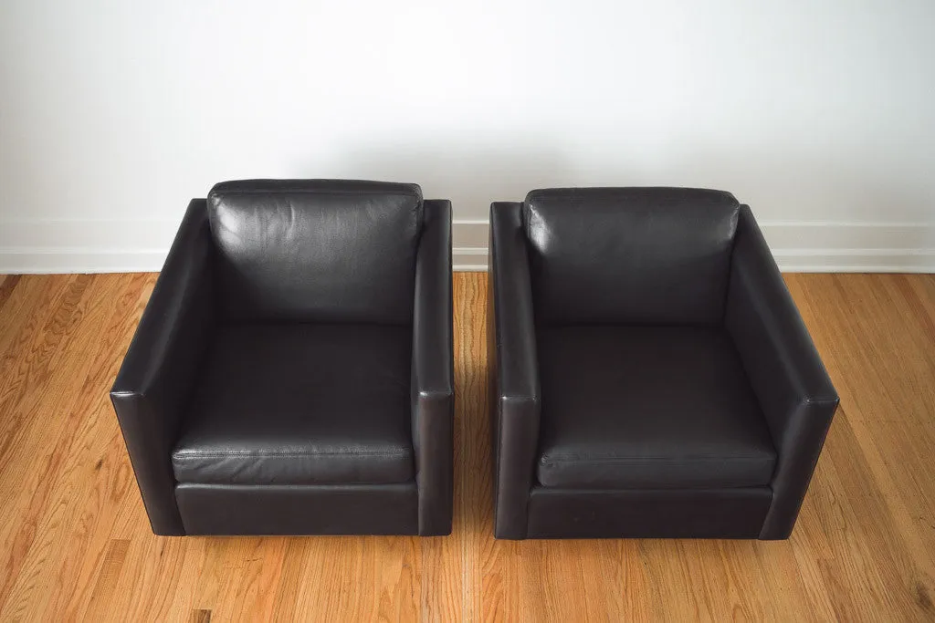 Leather Club Chairs