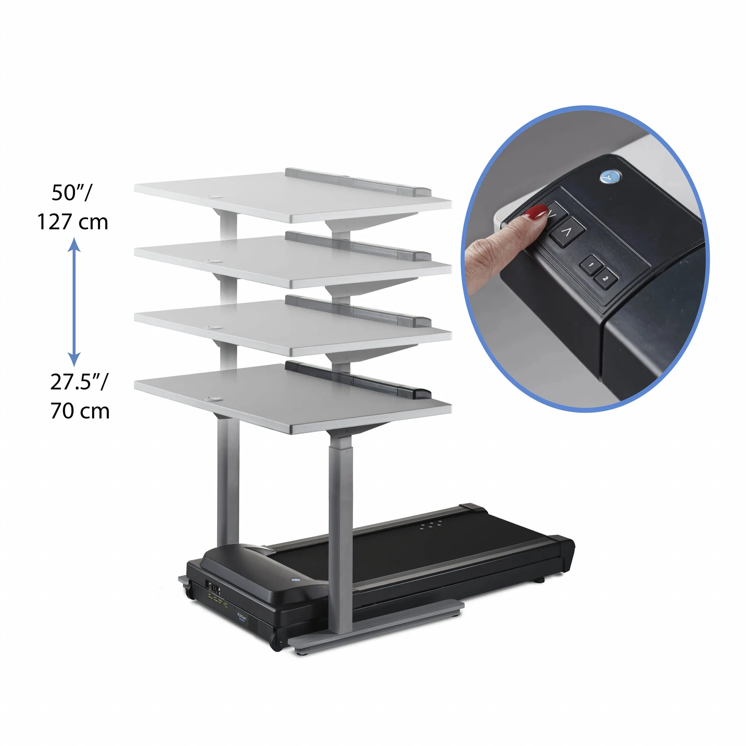 LifeSpan Treadmill Desk TR1200-DT7 Power