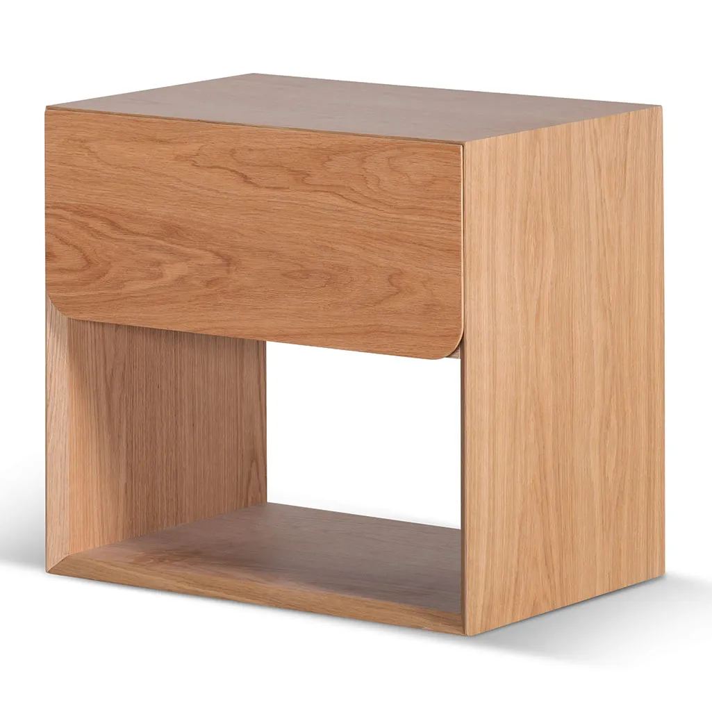 Lonny Oak Bedside Table - Natural