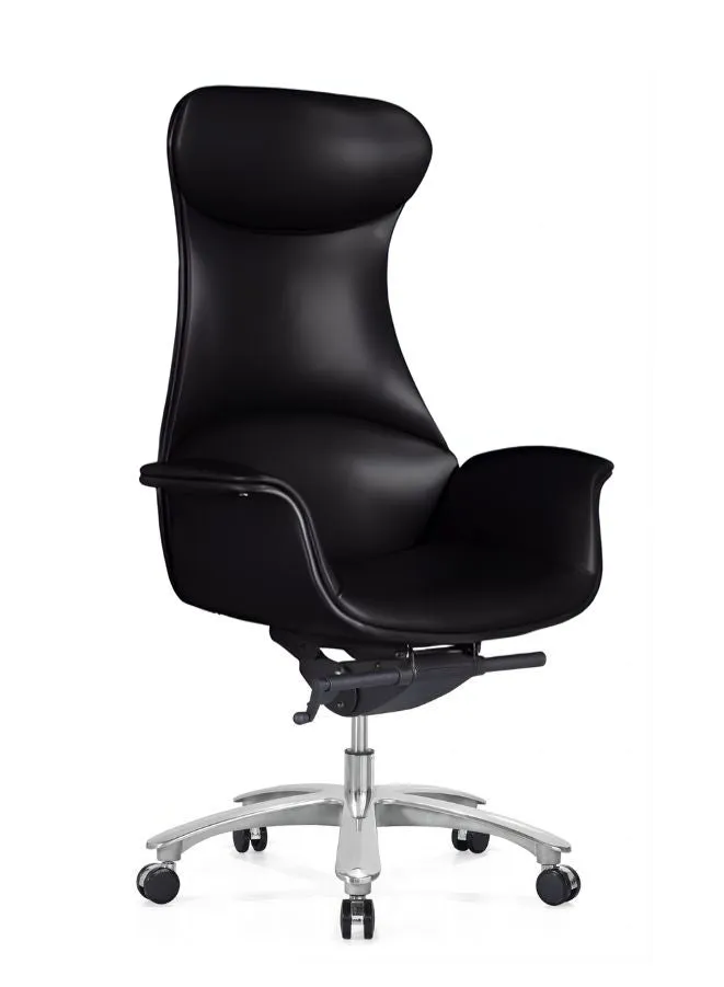 Luxury Swivel Leather Computer Furniture Executive Leather Ergonomic Office Chair