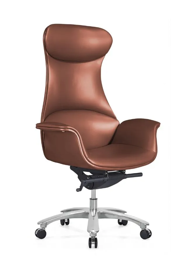 Luxury Swivel Leather Computer Furniture Executive Leather Ergonomic Office Chair