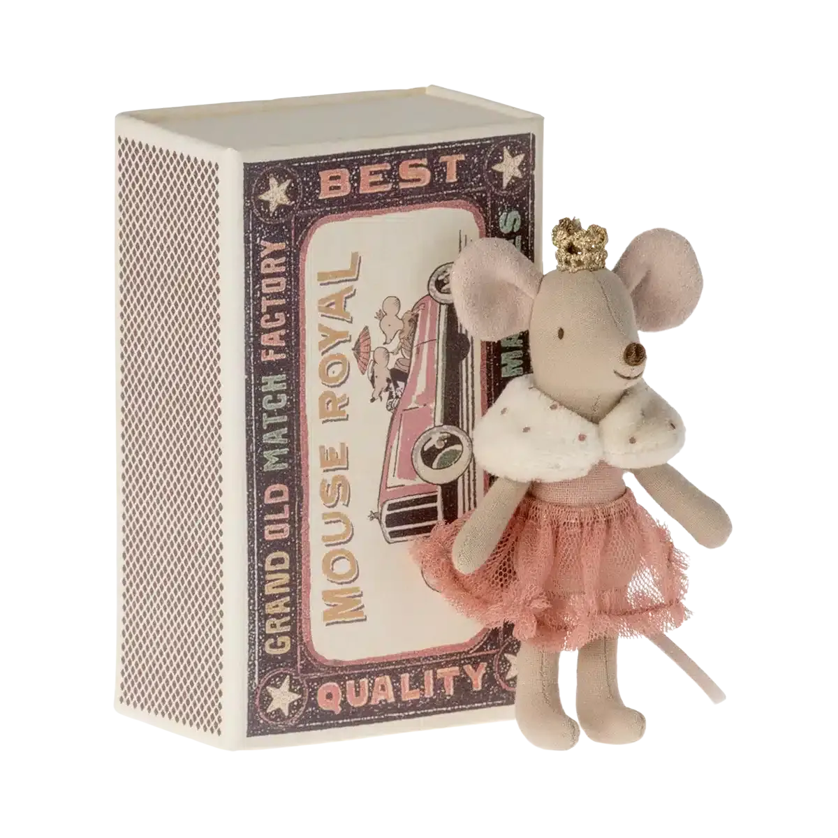 Maileg - Princess mouse in matchbox - little sister