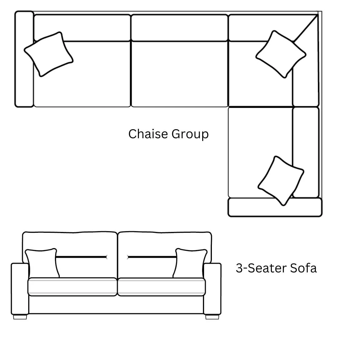 Melrose Sofa Range by Lebus