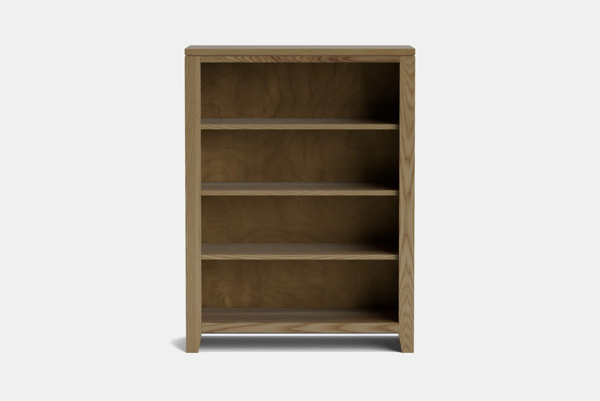 Metro 1200 x 900 Bookcase - Ash