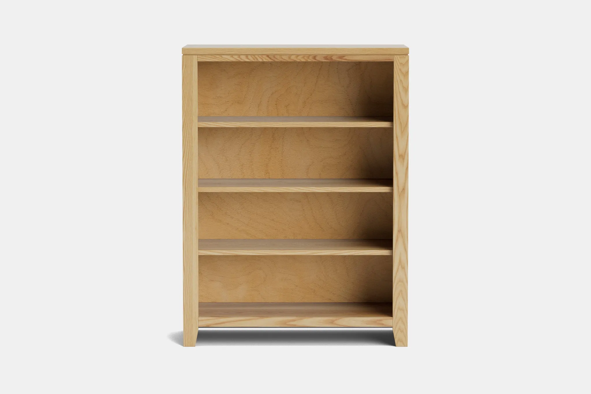 Metro 1200 x 900 Bookcase - Ash