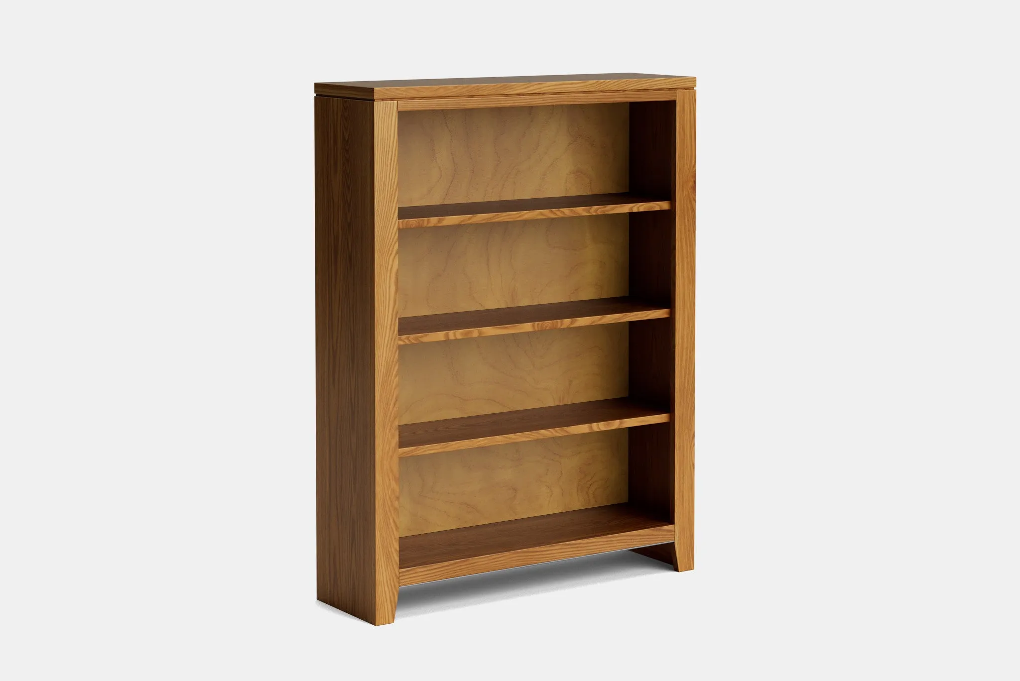 Metro 1200 x 900 Bookcase - Ash