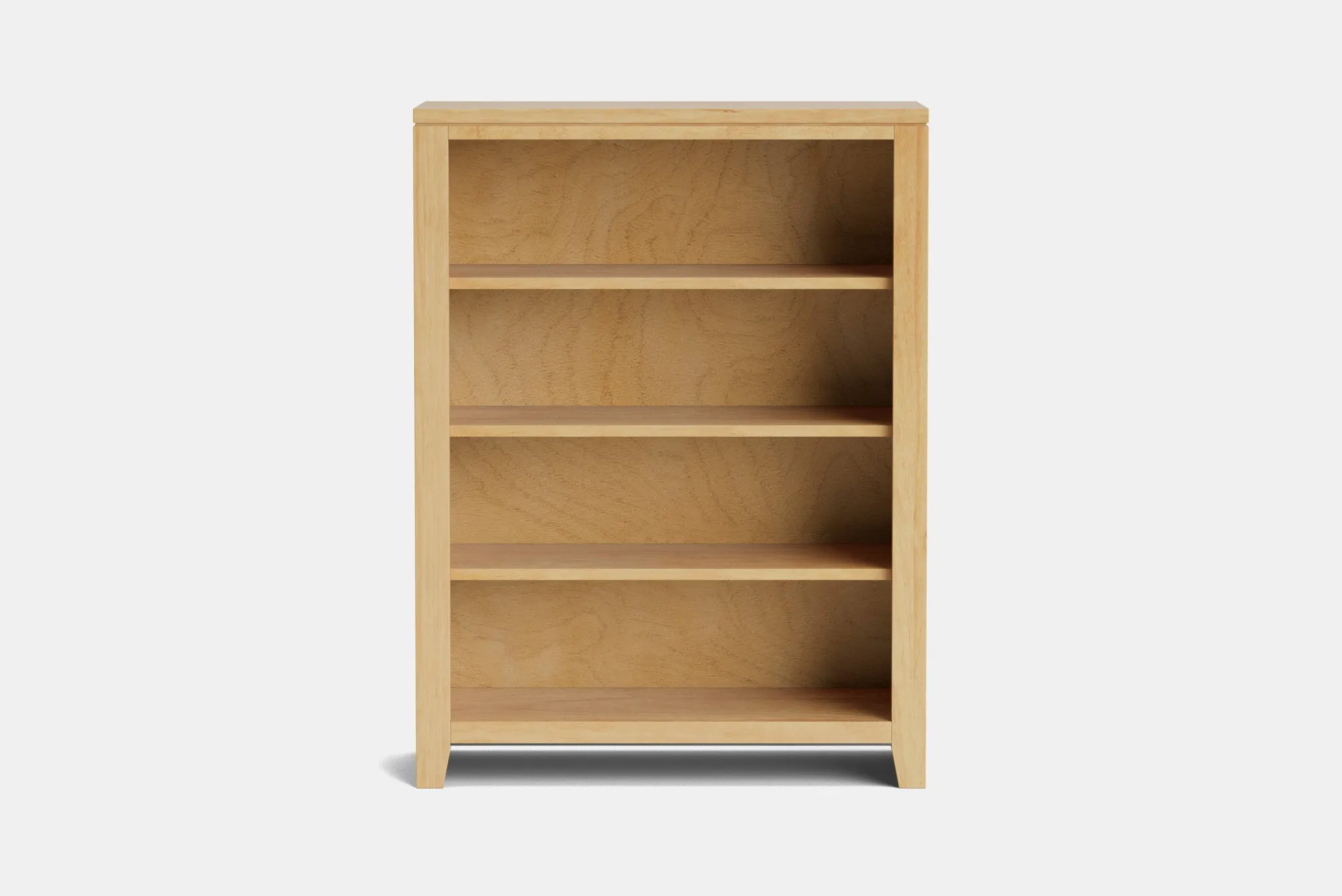 Metro 1200 x 900 Bookcase - Pine