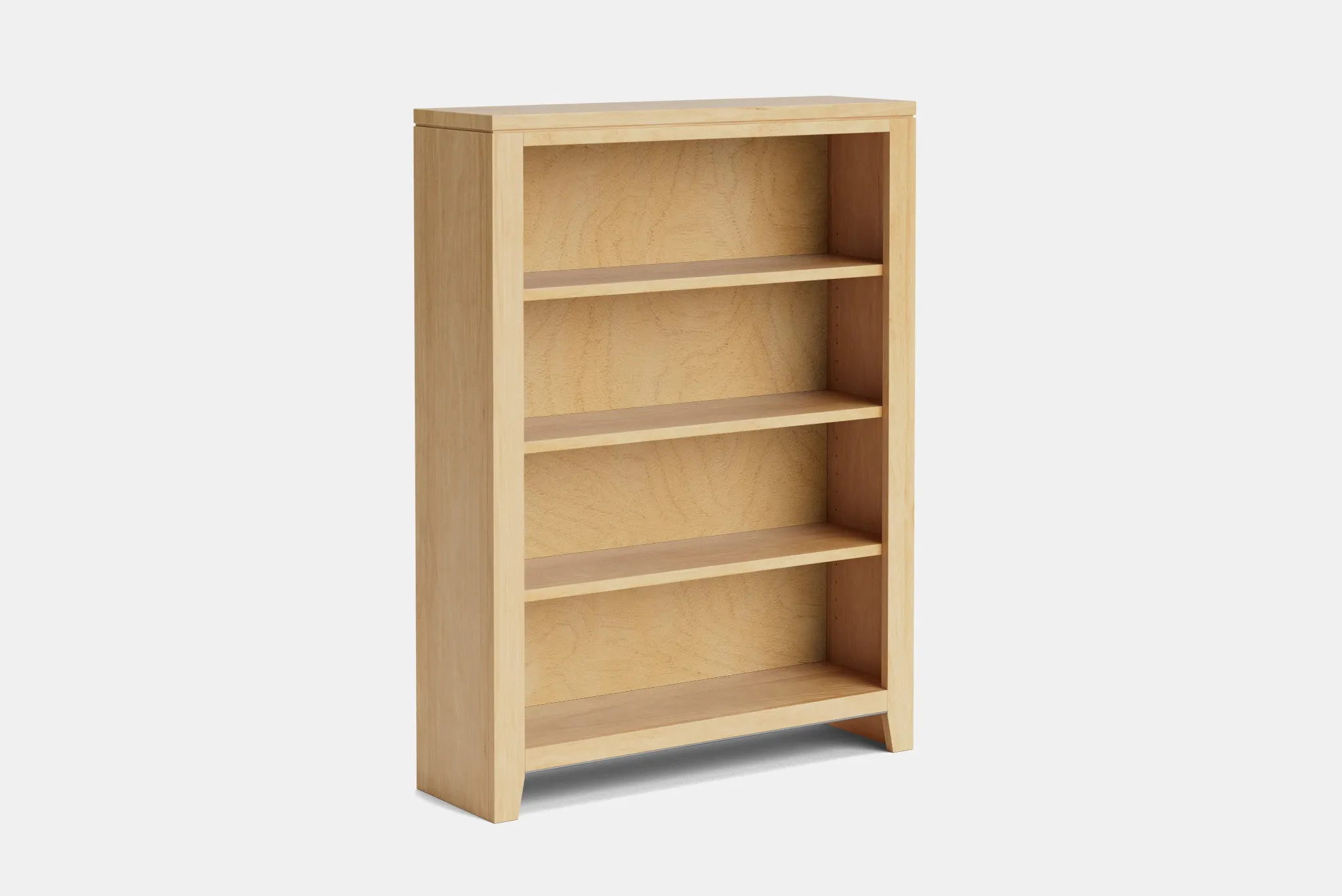 Metro 1200 x 900 Bookcase - Pine