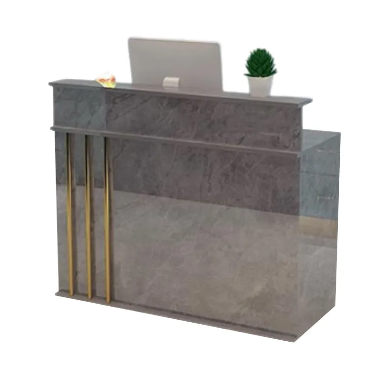 Minimalist Cashier Small Bar Front Desk Table Reception Desk