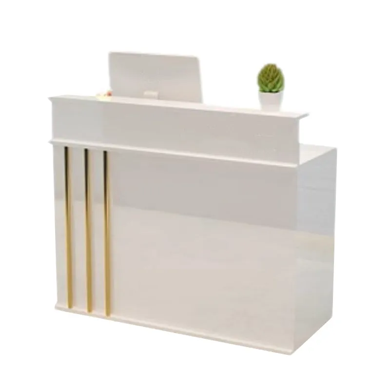 Minimalist Cashier Small Bar Front Desk Table Reception Desk