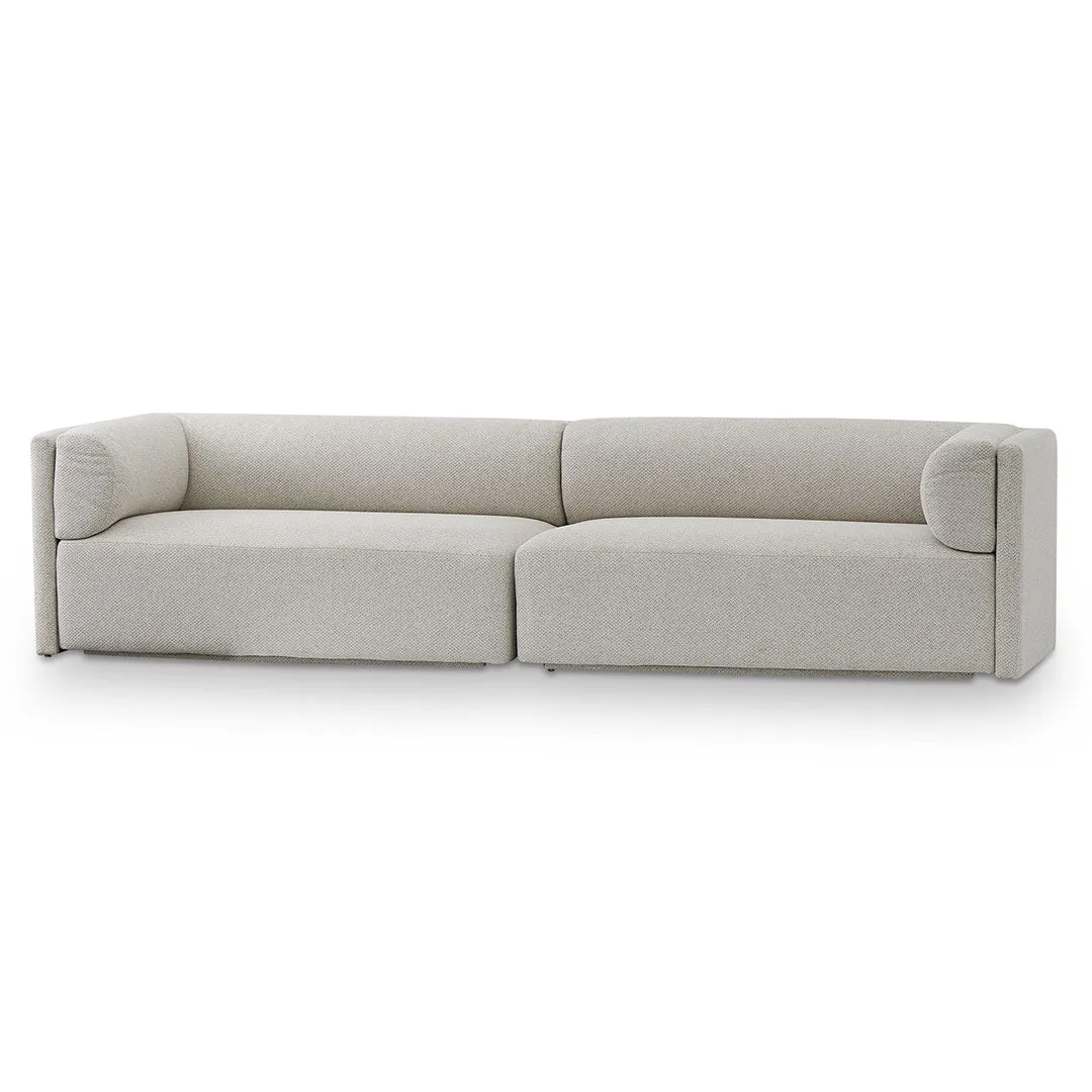 Mullen 4 Seater Fabric Sofa - Sterling Sand