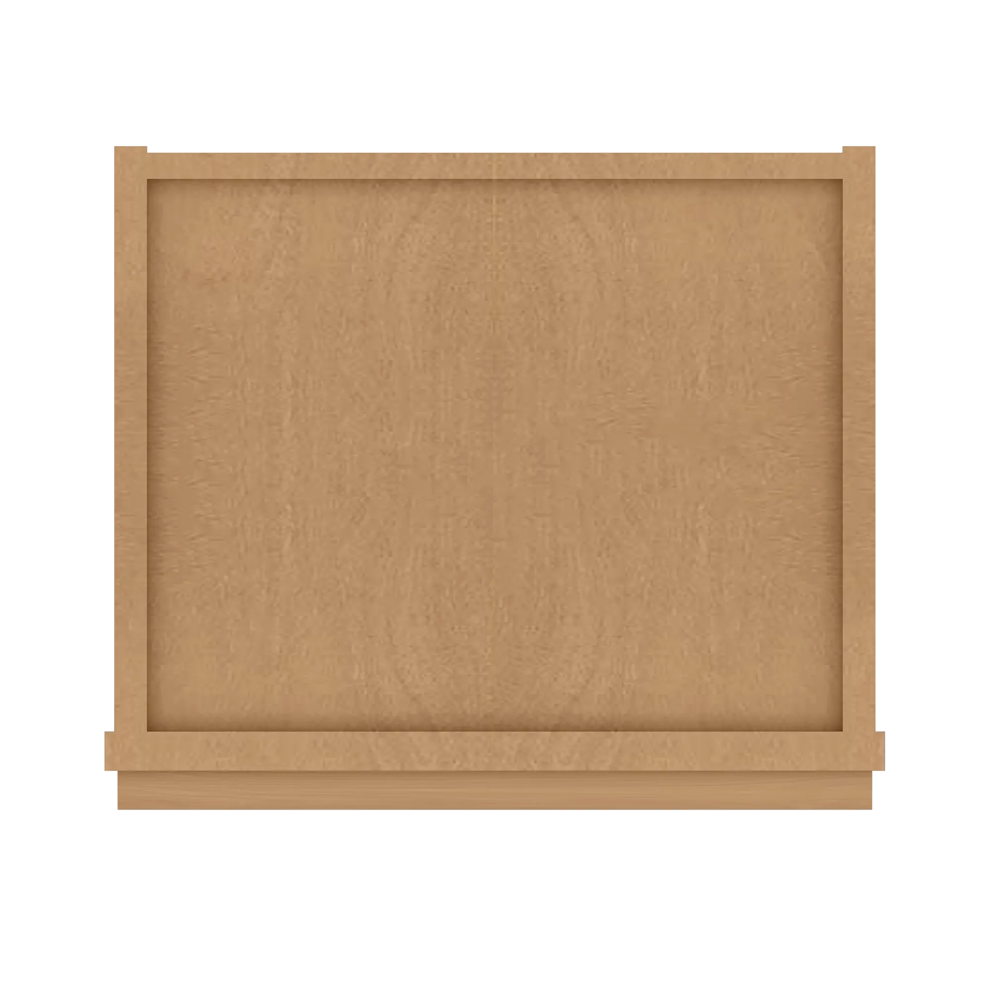 Mullion Door Wall Kitchen Cabinet WMD1536 Shaker Toffee 15 in. width 36 in. height 12 in. depth