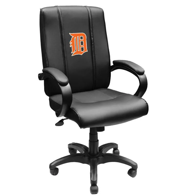 Office Chair 1000 with Detroit Tigers Orange Logo