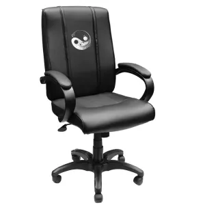 Office Chair 1000 with Yin Yang Floral Logo Panel