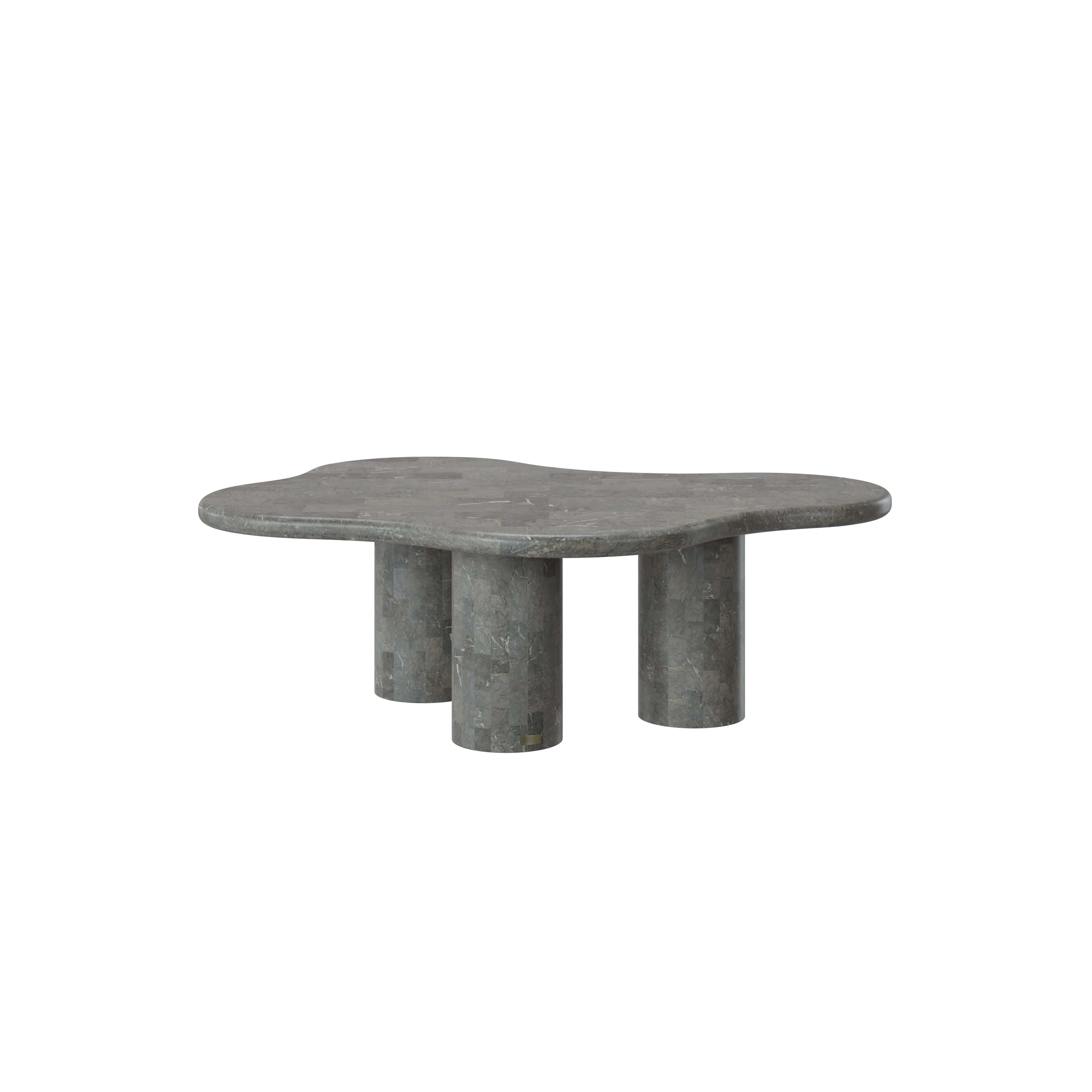 Paradis Coffee Table, Grey Stone