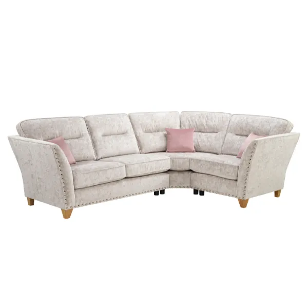 Paris Darwen Nickel 3 Seater Sofa by Lebus