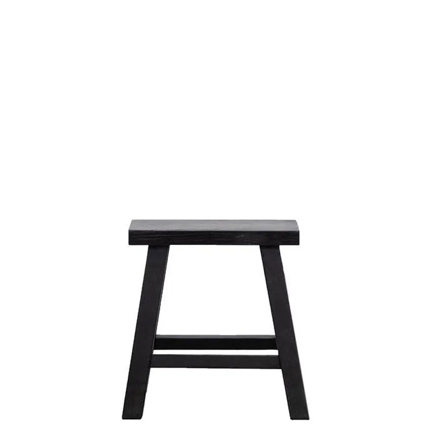 Parq Stool - Black Rectangle