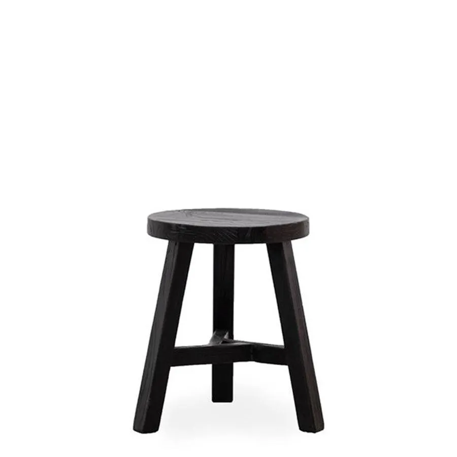 Parq Stool - Black Round