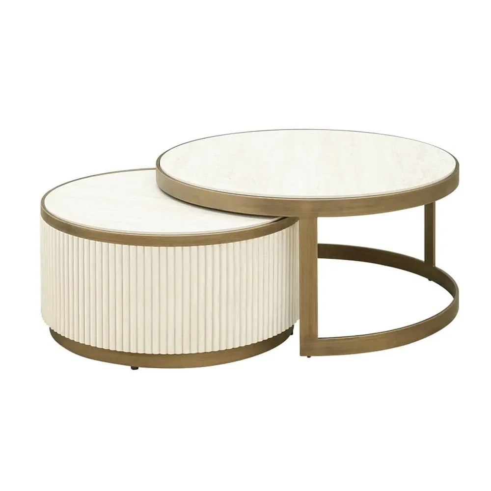 Richmond Interiors Tivoli Coffee Table – Set of 2