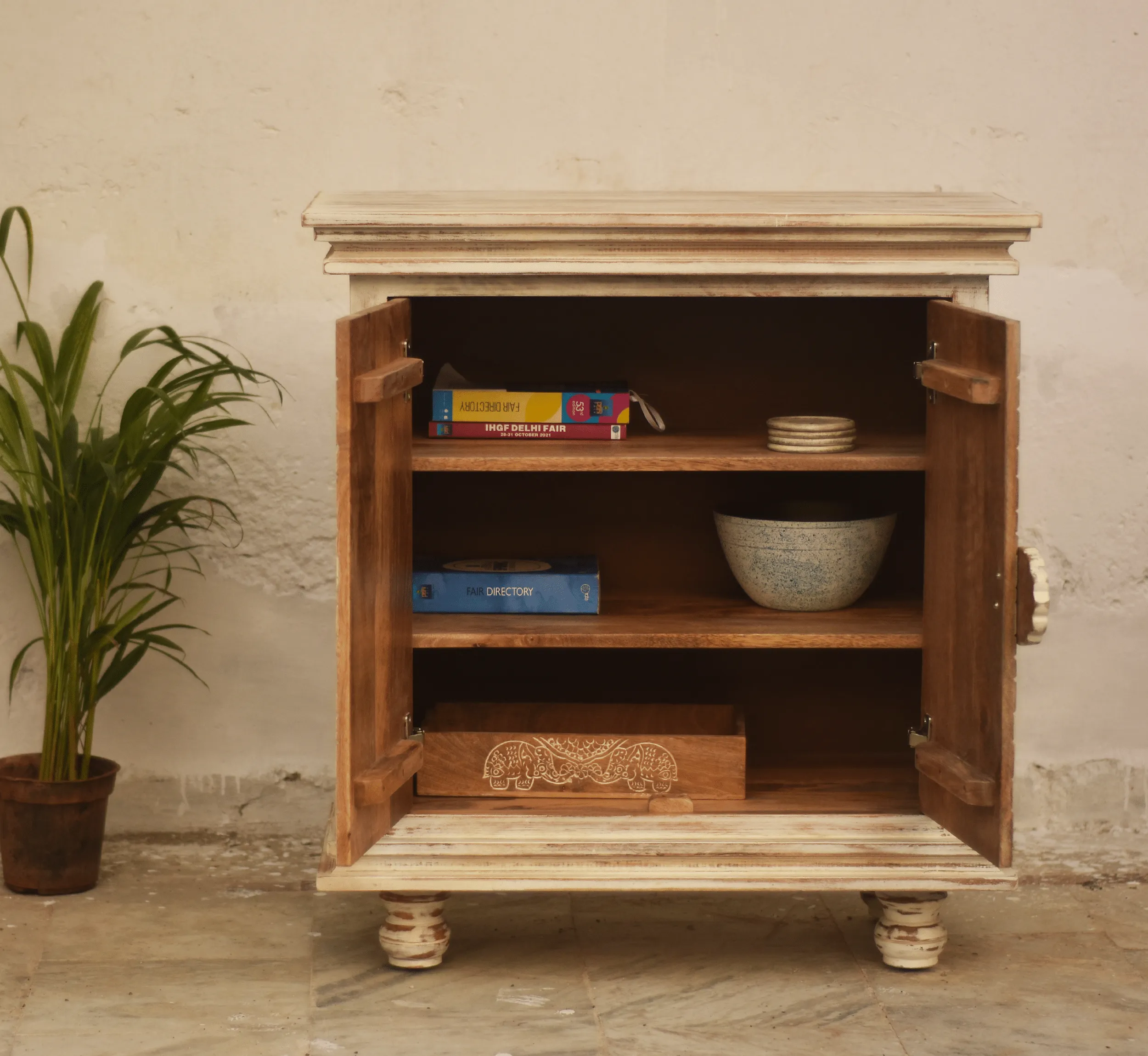 Rising Wooden 30" Sideboard