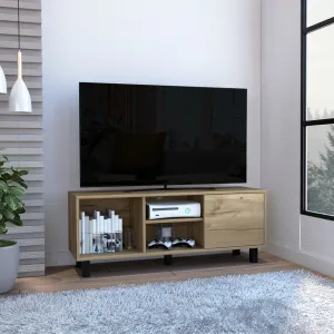 Rome TV Stand For TV´s up 43", Two Open Shelves, One Cabinet, One Big Open Shelf