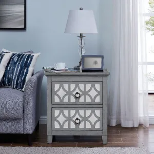 Russell 2 Drawer End Table