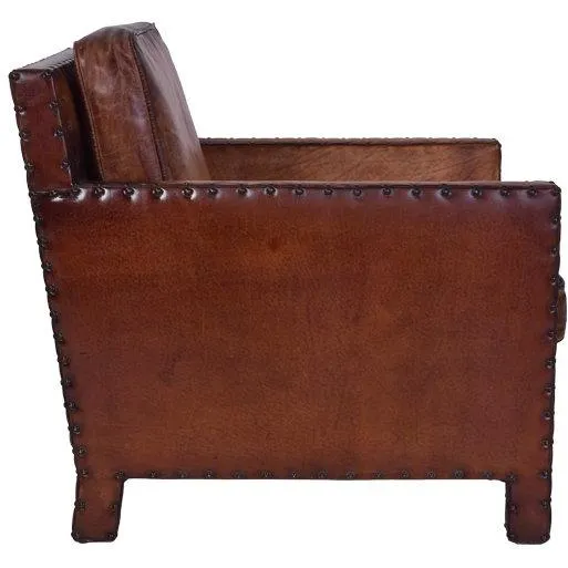 Saloon Vintage Leather Armchair