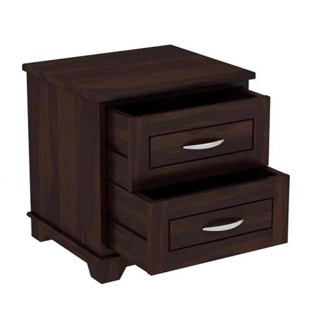 Sheesham Wood Bedside For Living Room In (Walnut Finish)