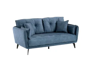 Siena 2 Seater Sofa - Blue