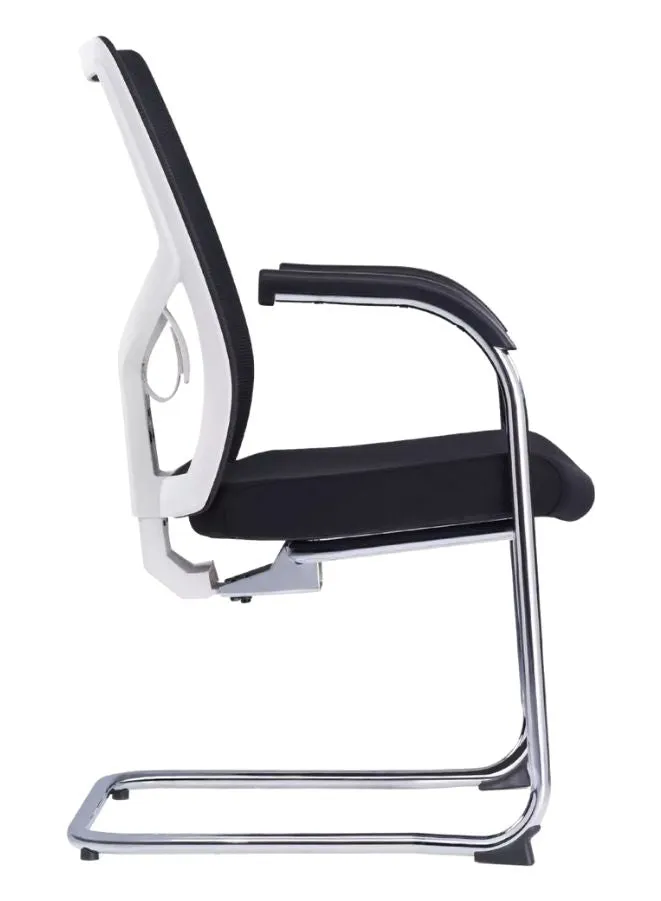 Space Office visitor chair with Stainless Steel Frame