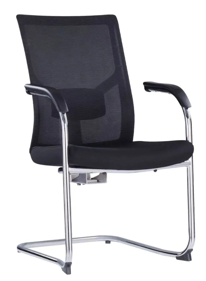 Space Office visitor chair with Stainless Steel Frame