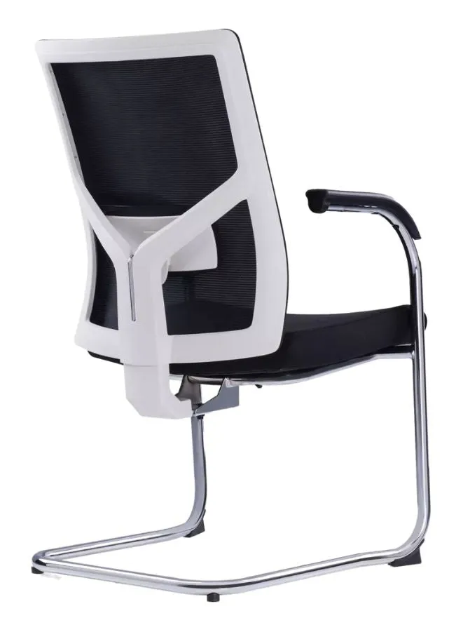 Space Office visitor chair with Stainless Steel Frame