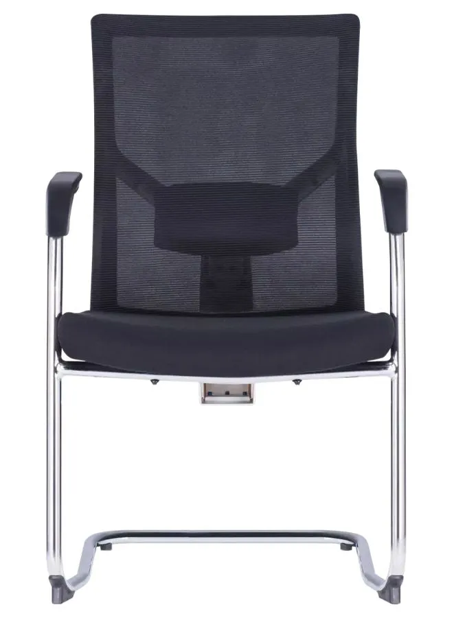 Space Office visitor chair with Stainless Steel Frame