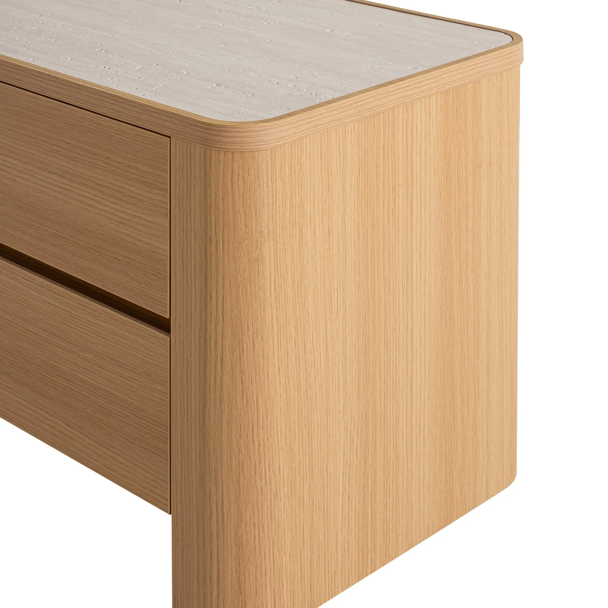 Stina Bedside Table - Natural