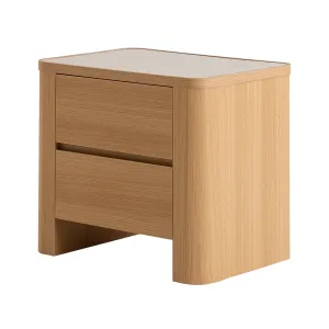 Stina Bedside Table - Natural