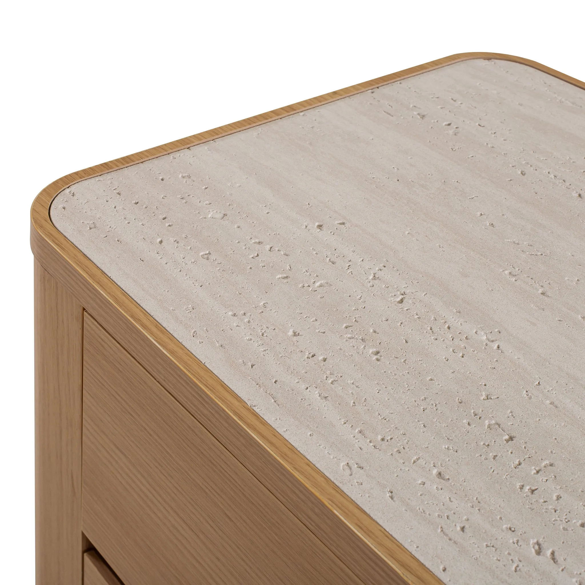 Stina Bedside Table - Natural