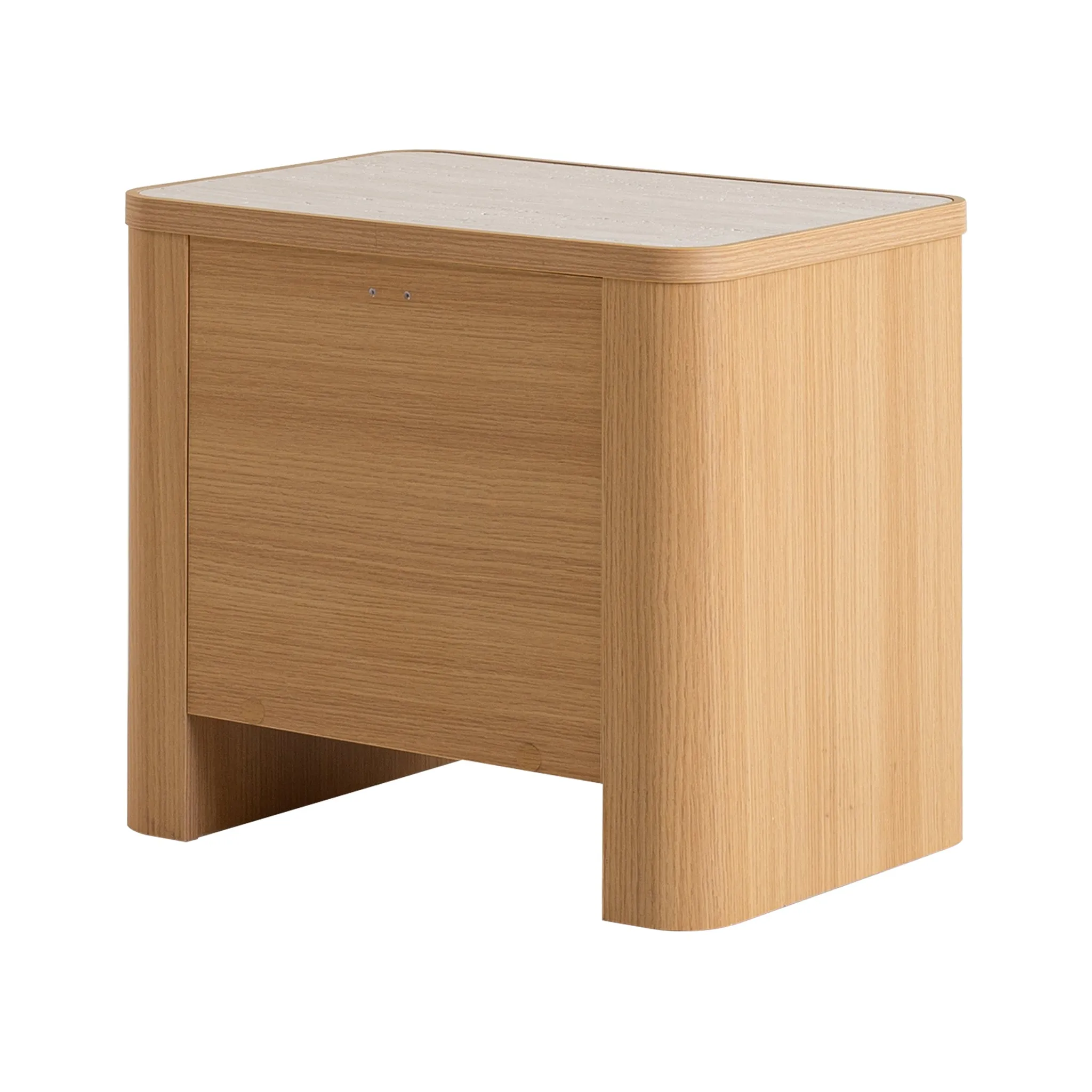 Stina Bedside Table - Natural