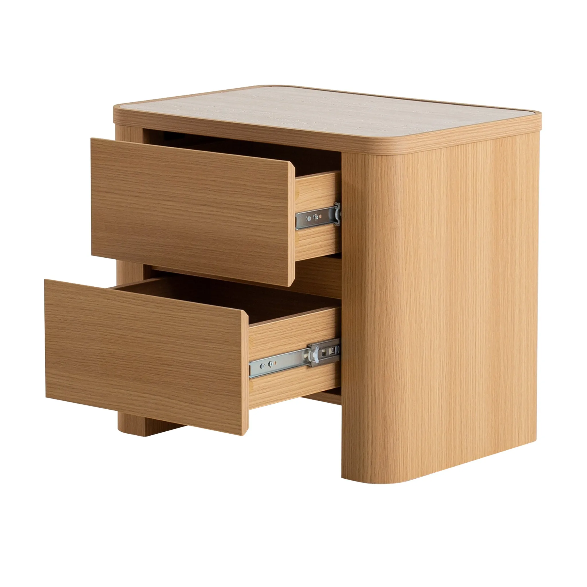 Stina Bedside Table - Natural