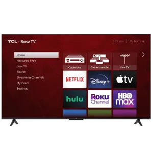 TCL 50" Class 4-Series 4K UHD HDR Smart Roku TV (50S451)