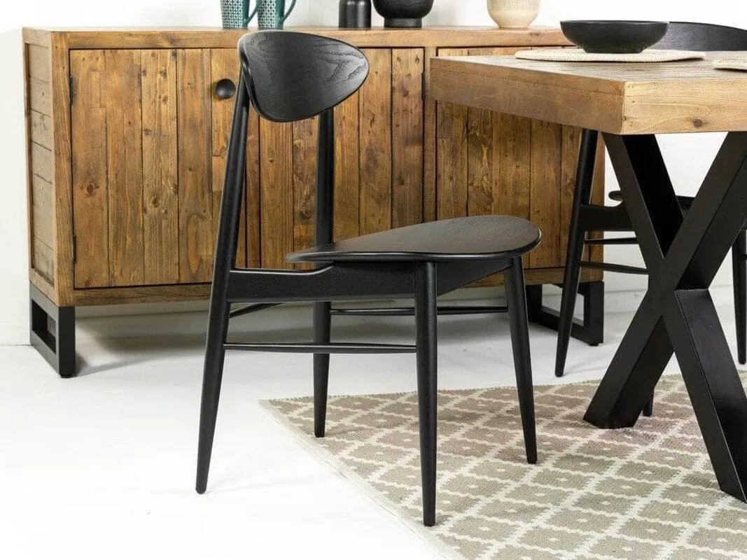 Tulsa Extendable Dining Table (140cm - 180cm) & Gabo Dining Chairs