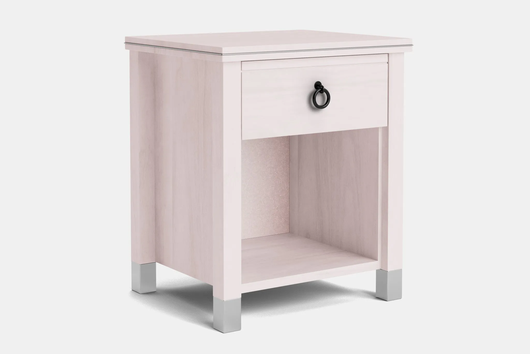 Veniece 1 Drawer Bedside Table