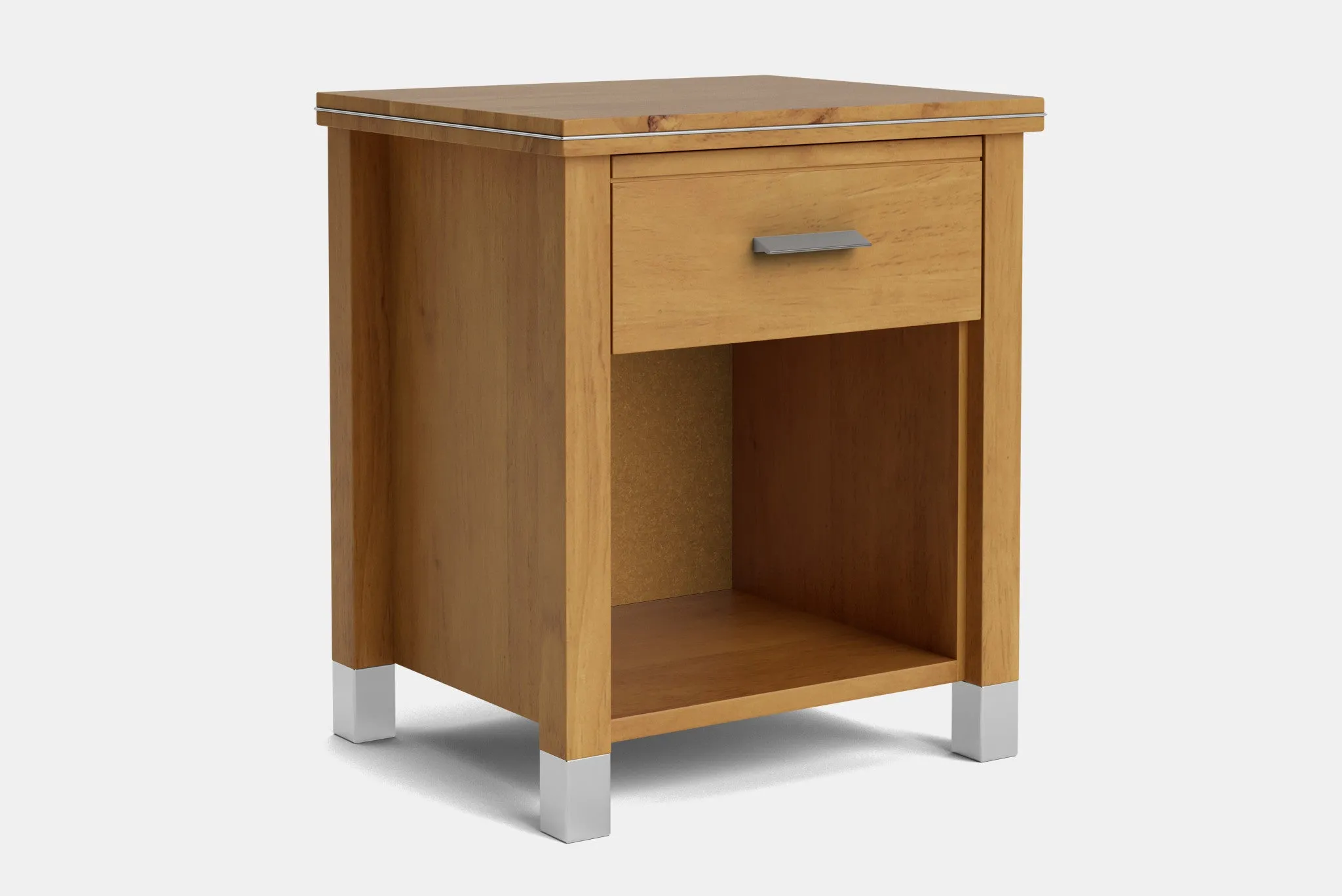 Veniece 1 Drawer Bedside Table